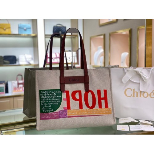 Chloe Cloth кожа 6C011 кафява