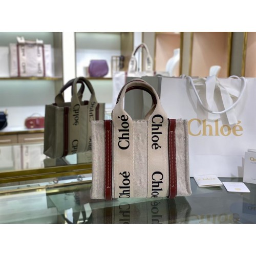 Chloe Cloth кожа 6C027 кафява