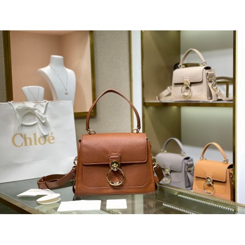 Чанта Chloe Original Calfskin C1142L кафява