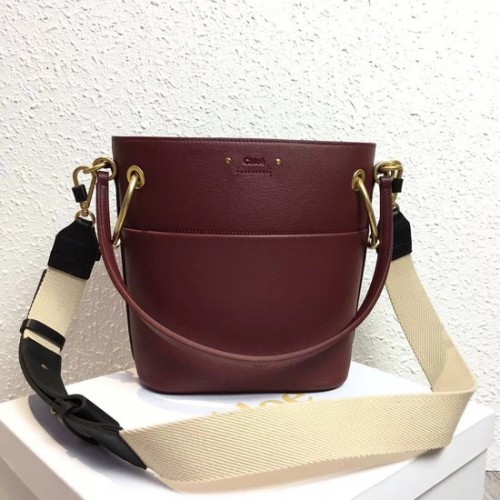Чанта Chloe Roy Mini Smooth Leather S126 Lila