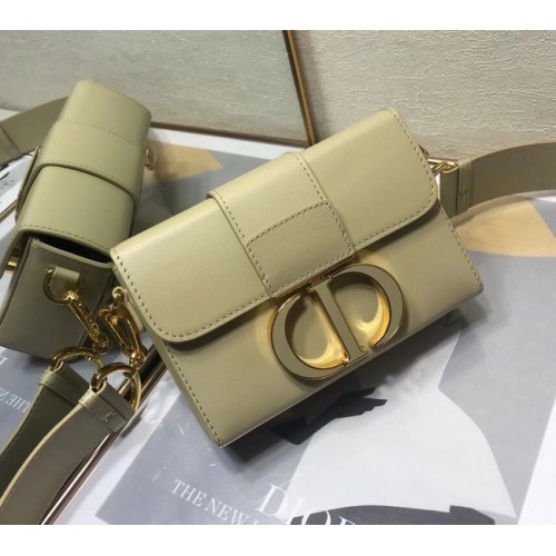 Чанта DIOR 30 MONTAIGNE BOX, ментово бежова, телешка кожа M9204U