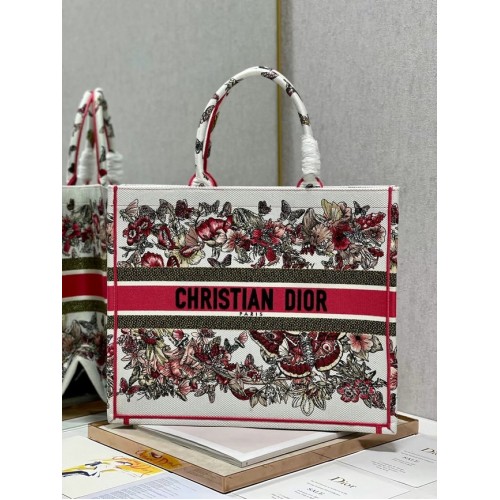 Чанта за книги DIOR с бродерия C1211L-2