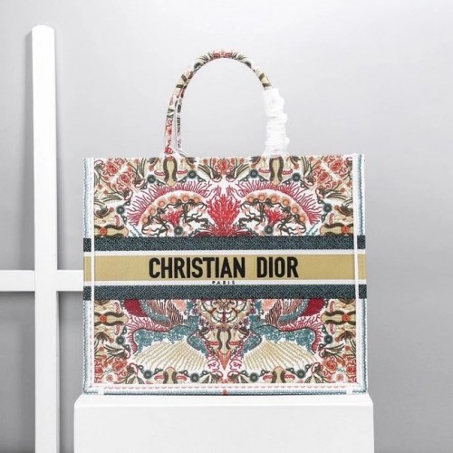 Чанта за книги DIOR Latte Multicolor Dior Zodiac Embroidery M1286Z-2