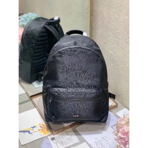Раница DIORTRAVEL Dior Oblique Technical Jacquard C0064 черна
