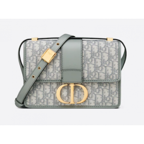 Чанта Dior 30 MONTAIGNE Oblique Jacquard M9203UT сива