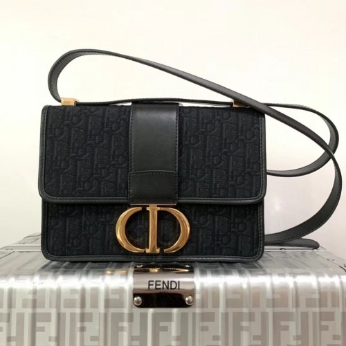 Чанта Dior 30 MONTAIGNE CANVAS C9203 черна