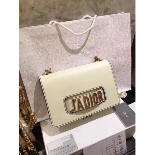 Dior JADIOR Flap Bag телешка кожа CD9002 OffWhite