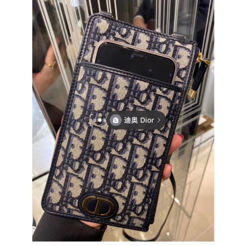 Dior Oblique Jacquard C9150 син