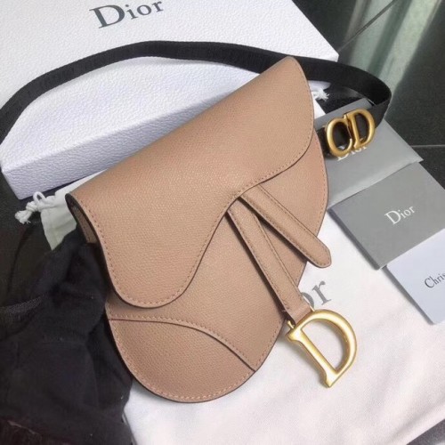 Dior чанта тип „седло-клъч“ VAN KALFSLEER S5632C розова