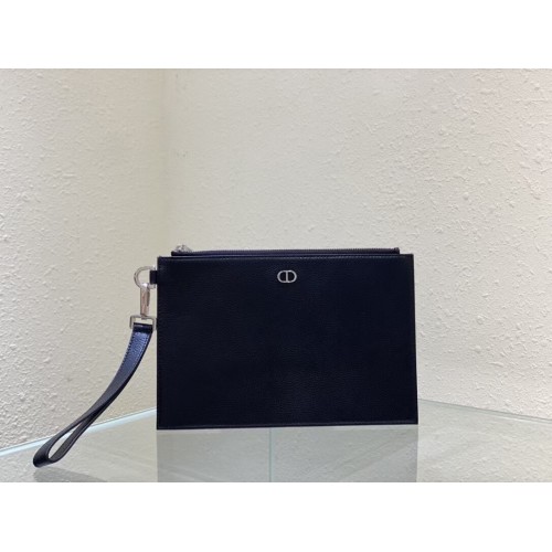 Малка чанта Dior от агнешка кожа C6113 Черна