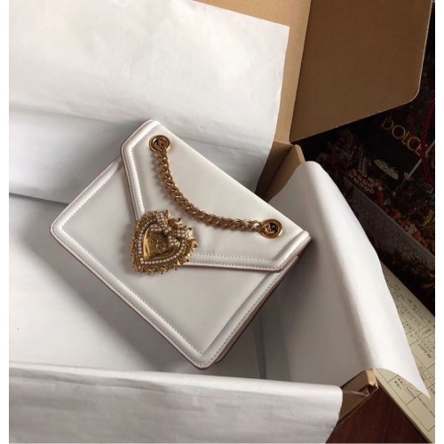 Dolce Gabbana Телешка кожа 4046 бяла