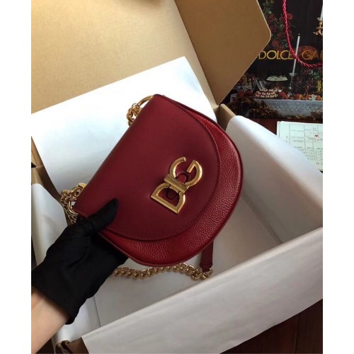 Dolce Gabbana телешка кожа 8594 червена