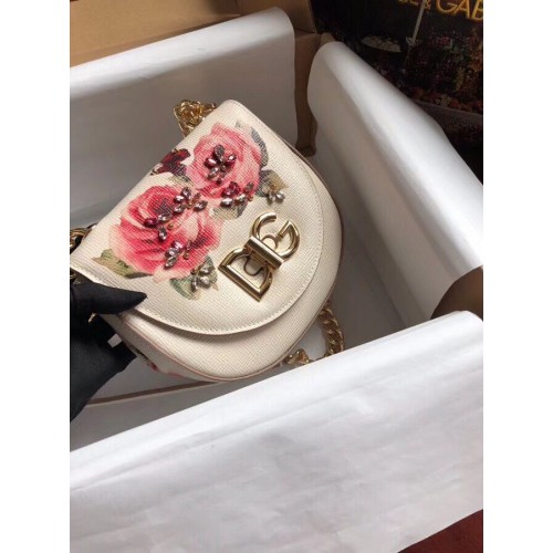 Dolce Gabbana Телешка кожа 8595 бяла