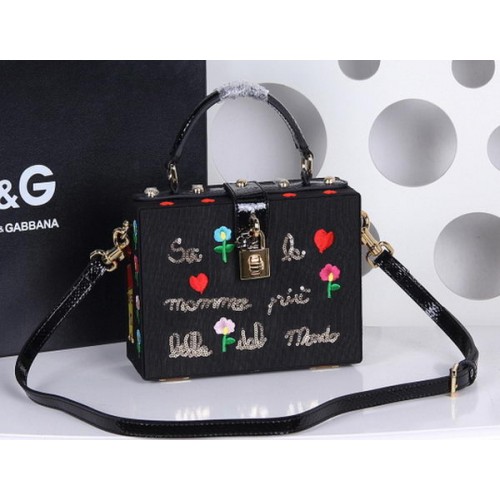 Чанта Dolce & Gabbana Family Patch DOLCE BOX DG4190 Черна