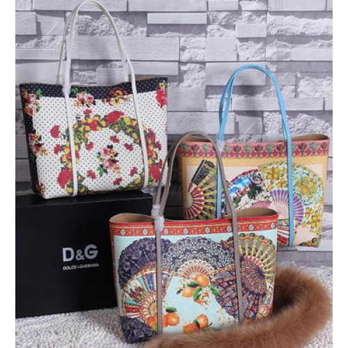 Чанта Dolce & Gabbana Dauphine Escape със среден принт DG4161