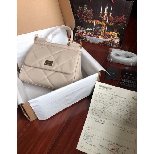 Dolce Gabbana Оригинална кожа 4198 сиво-бяло