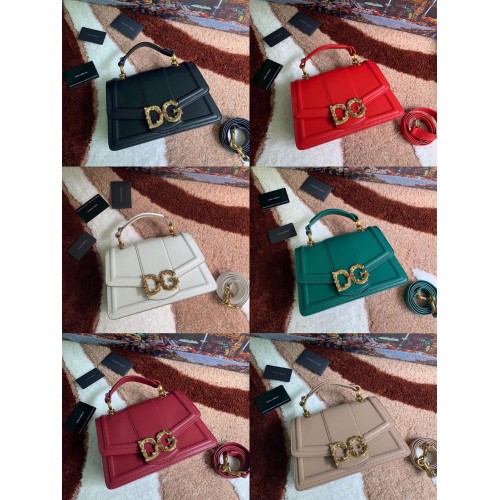 Оригинална кожена чанта Dolce & Gabbana DG8634