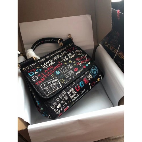 Чанта Dolce Gabbana SICILY от телешка кожа 4136-16