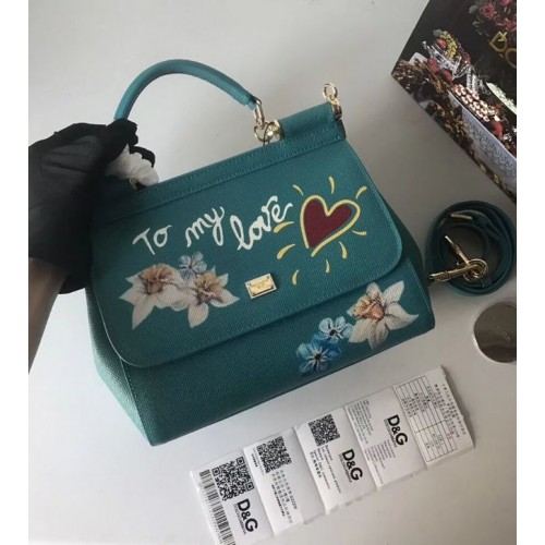 Чанта Dolce Gabbana SICILY от телешка кожа 4136-22