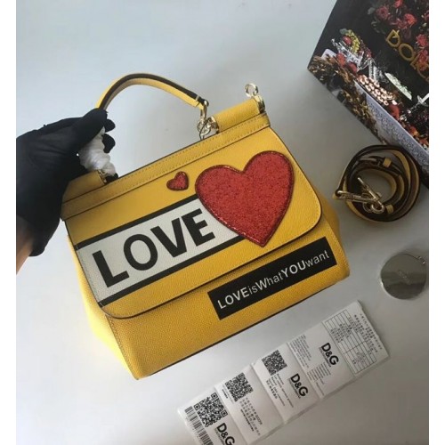 Чанта Dolce Gabbana SICILY от телешка кожа 4136-26