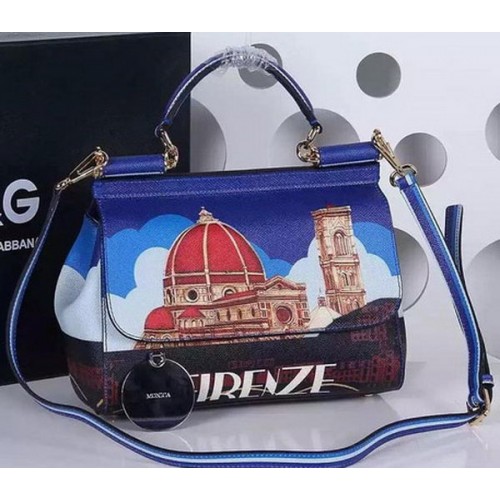 Чанта Dolce & Gabbana SICILY от телешка кожа BB4137TAG