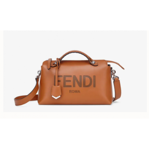 Чанта FENDI MEDIUM BY THE WAY от естествена кожа Boston 8BL146A кафява