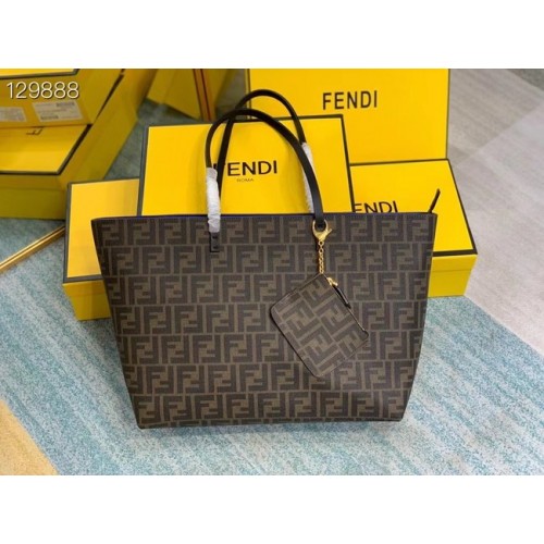 Чанта от плат FENDI 69555 синя