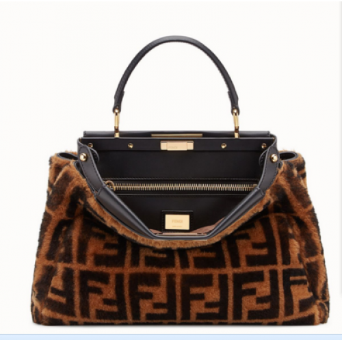 Fendi PEEKABOO REGULAR 8BN290A Кафяв