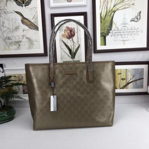 Чанта Gucci GG Imprime Tote 211137 Златна