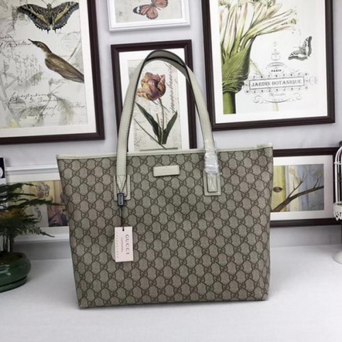 Чанта Gucci GG Imprime Tote Bag 211137 OffWhite