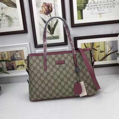 Чанта Gucci GG Supreme Canvas Tote 353440 Роза