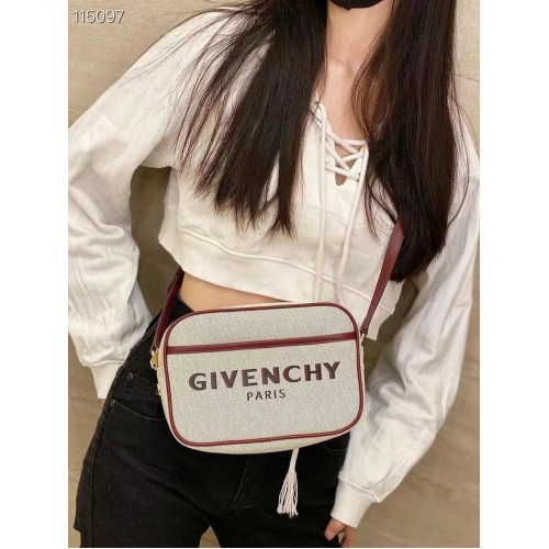 Чанта за рамо GIVENCHY 1990 кафява