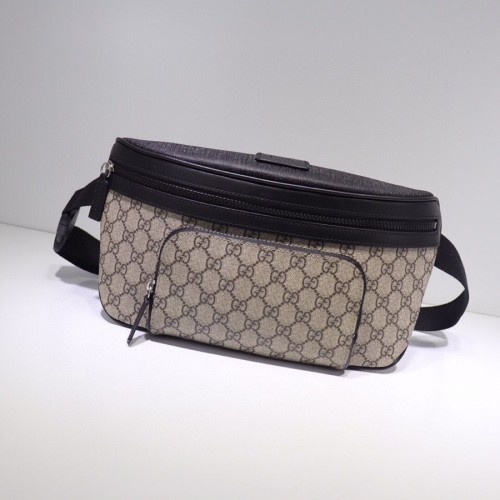 Чанта за колан GUCCI GG Supreme 406372 Кафява