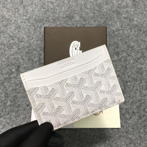 Държач за карти Goyard 9957 бял
