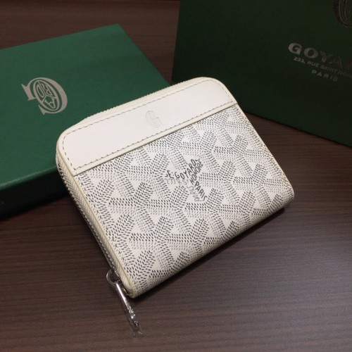 Калъф за карти Goyard G9982 бял