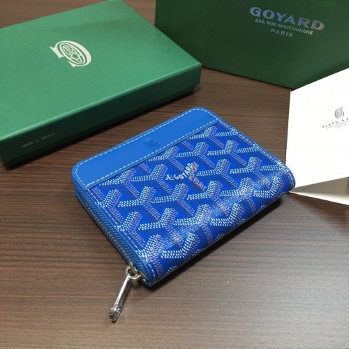 Калъф за карти Goyard G9982 син