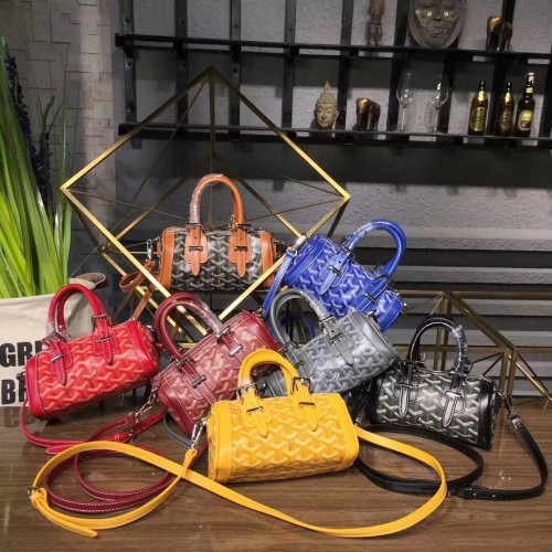 Оригинална кожена чанта-възглавница Goyard G9986