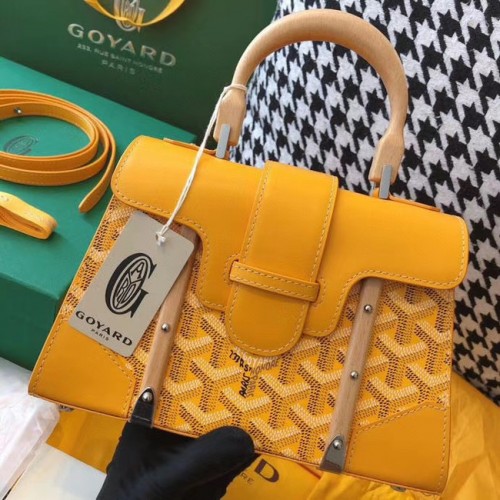 Мъжка чанта Goyard mini saigon 55632 жълта