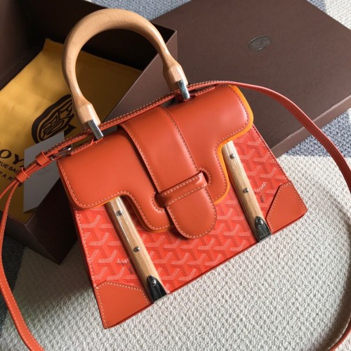 Мъжка чанта Goyard mini saigon 55633 Orange