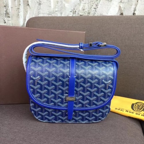 Чанта за през рамо Goyard 36959 електриково синя