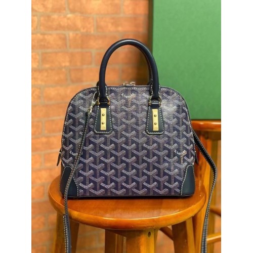 Тъмно синя чанта Goyard Vendome 20209