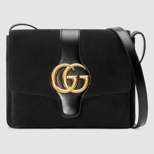 Чанта за рамо Gucci Arli средна 550126 черна