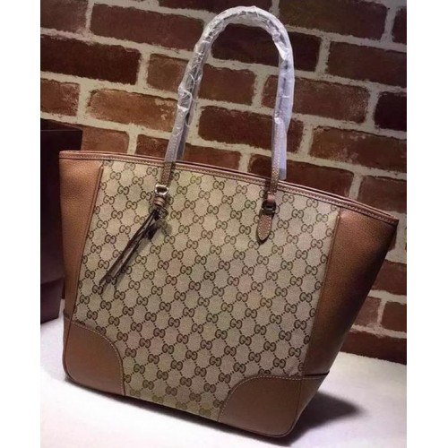 Чанта Gucci Bree Original GG Canvas Tote 323671 Кайсия