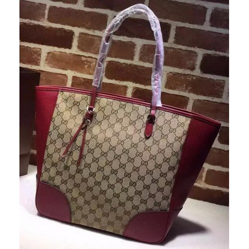 Чанта Gucci Bree Original GG Canvas Tote 323671 Бордо