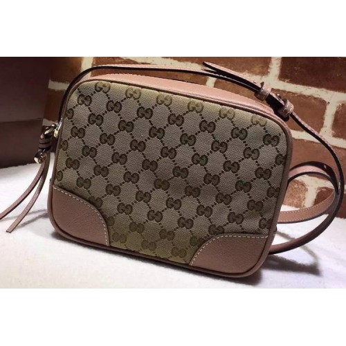 Чанта Gucci Bree Original GG Canvas mini Messenger 387360 Camel