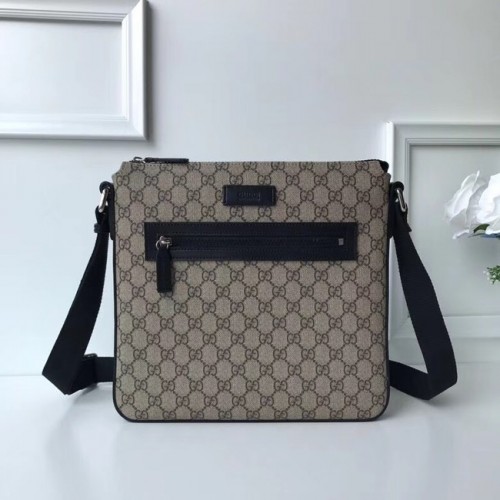 Чанта Gucci Courrier soft GG Supreme messenger 406408 черна