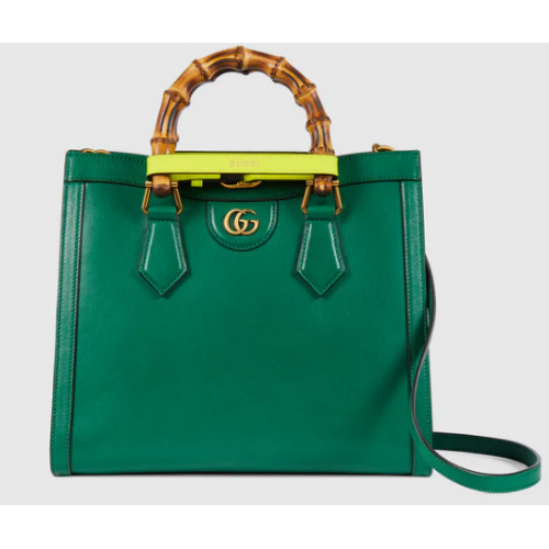 Малка чанта Gucci Diana 660195 Emerald