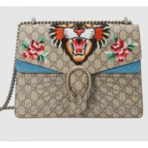 Чанта за рамо Gucci Dionysus средна 403348 Cat