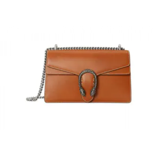 Малка чанта през рамо Gucci Dionysus 400249 кафява