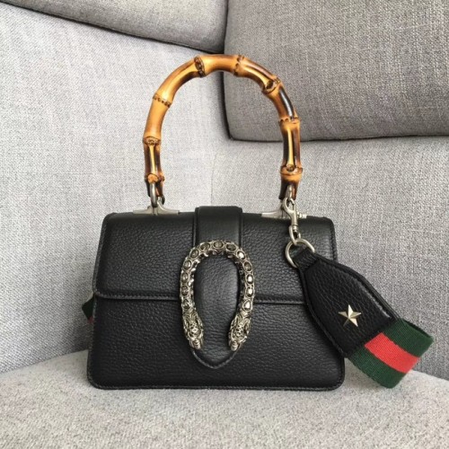Малка чанта Gucci Dionysus с горна дръжка 523367 черна